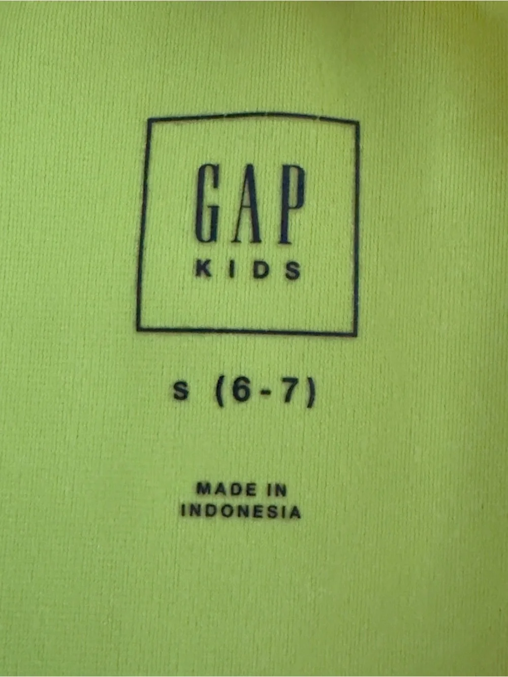 GAP bright neon